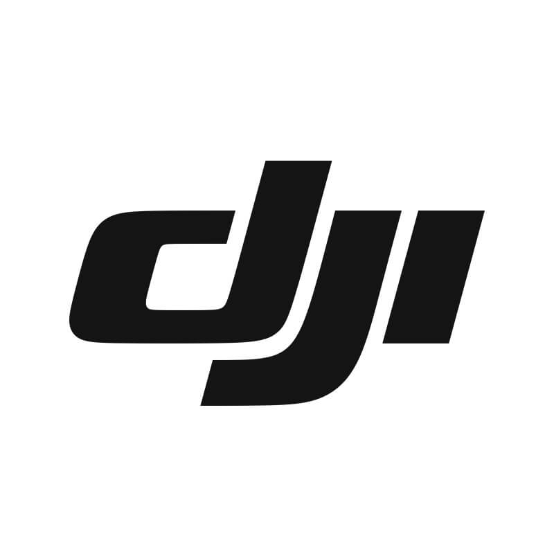 Logo de DJI - Guía Completa para Empezar en la Fotografía Aérea con Drones - RoCDron, expertos en filmación y fotografía aérea.